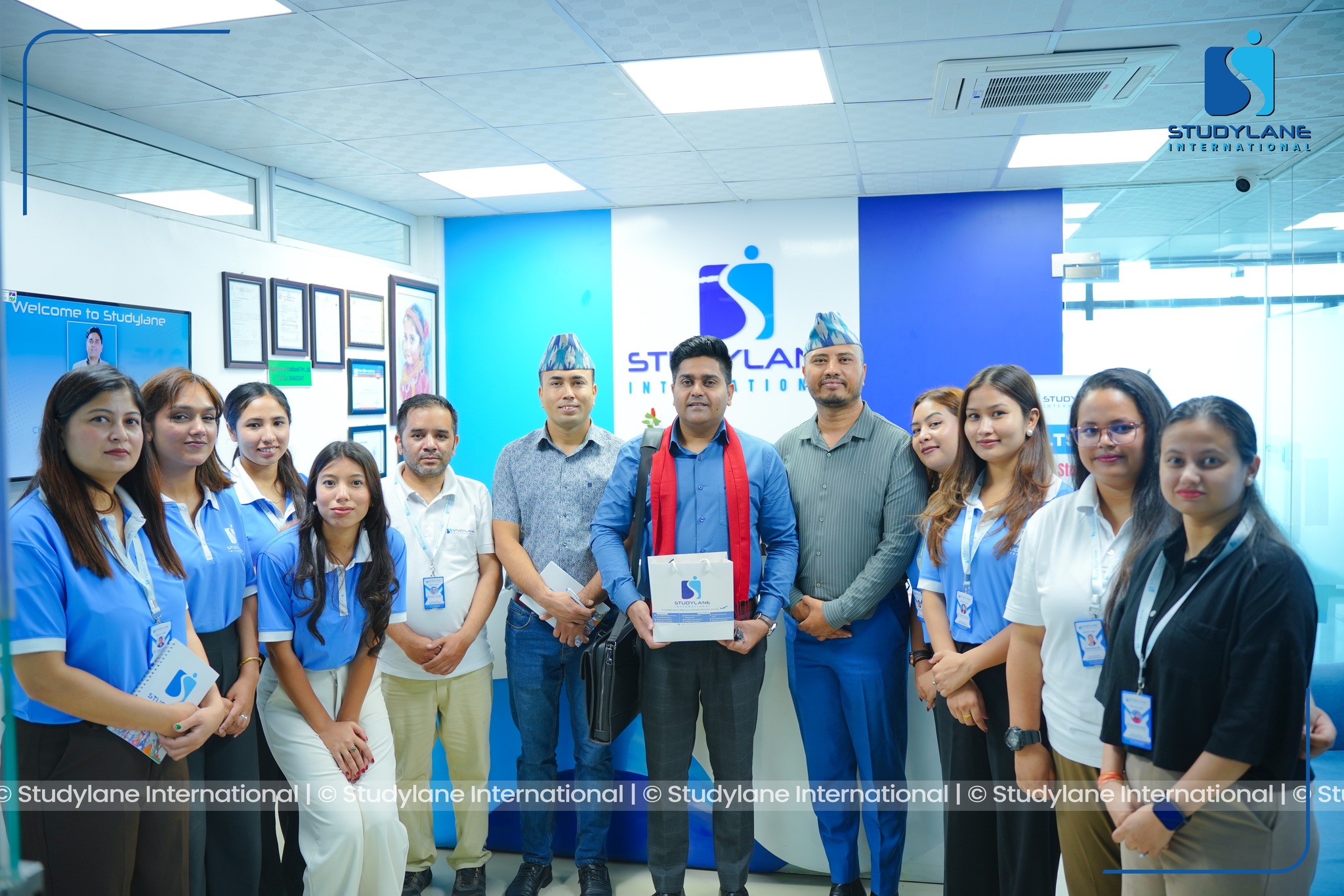 Mr. Nikesh Vedi, Regional Marketing Manager from Charles Darwin University at Studylane International Nepal